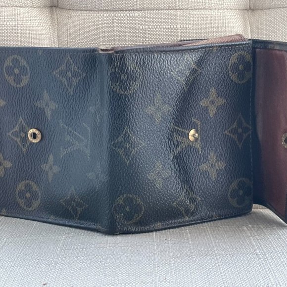 Louis Vuitton Card Holder Monogram Elise Trifold Wallet Made in Frane Read Desc - Picture 4 of 12